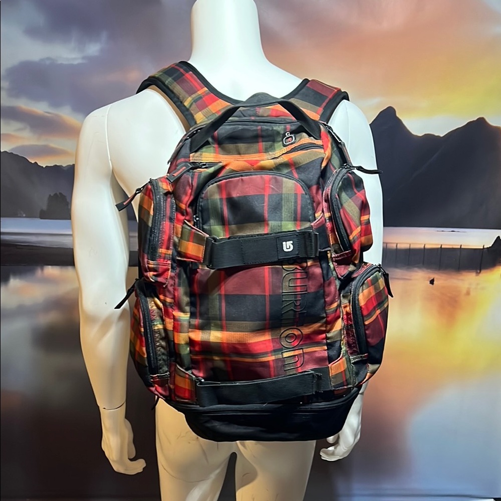 Burton Distortion Plaid Backpack